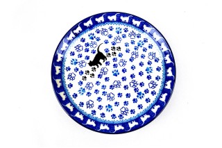 086 Bunzlau Ontbijtbordje 1771X Black Cat